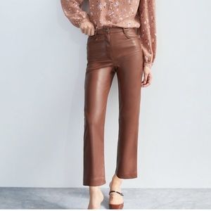 Aritzia Wilfred Melina Cropped Pant Size 4 Short